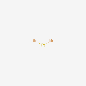molecular formula Br2Pt B078637 Platinum(II) bromide CAS No. 13455-12-4