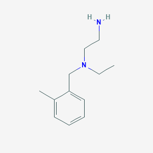 molecular formula C12H20N2 B7863705 N*1*-Ethyl-N*1*-(2-methyl-benzyl)-ethane-1,2-diamine 