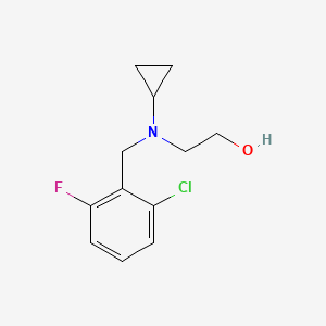 2-[(2-Chloro-6-fluoro-benzyl)-cyclopropyl-amino]-ethanol