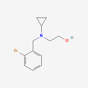 2-[(2-Bromo-benzyl)-cyclopropyl-amino]-ethanol