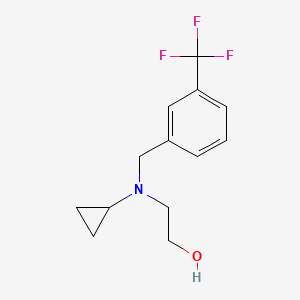 2-[Cyclopropyl-(3-trifluoromethyl-benzyl)-amino]-ethanol
