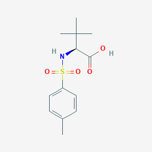 molecular formula C13H19NO4S B7864145 n-(Toluene-4-sulfonyl)-l-tert-butylglycine 