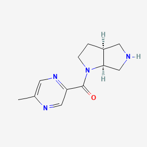 (cis-Hexahydropyrrolo[3,4-b]pyrrol-1(2H)-yl)(5-methylpyrazin-2-yl)methanone