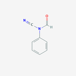 molecular formula C8H6N2O B078647 N-cyano-N-phenylformamide CAS No. 13974-62-4