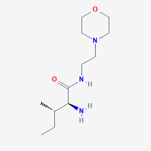 N-[2-(Morpholin-4-yl)ethyl]-L-isoleucinamide