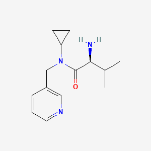 (S)-2-Amino-N-cyclopropyl-3-methyl-N-pyridin-3-ylmethyl-butyramide