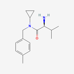 (S)-2-Amino-N-cyclopropyl-3-methyl-N-(4-methyl-benzyl)-butyramide