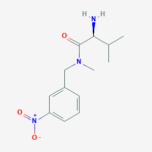 (S)-2-Amino-3,N-dimethyl-N-(3-nitro-benzyl)-butyramide