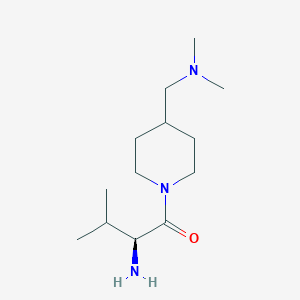 (S)-2-Amino-1-(4-dimethylaminomethyl-piperidin-1-yl)-3-methyl-butan-1-one