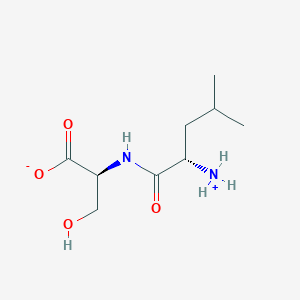 molecular formula C9H18N2O4 B7865082 L-leucyl-L-serine 