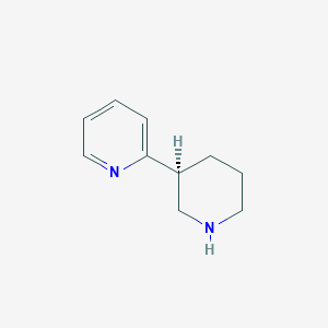 molecular formula C10H14N2 B078651 (S)-2-(piperidin-3-yl)pyridine CAS No. 10283-65-5