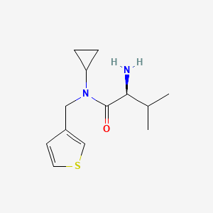 (S)-2-Amino-N-cyclopropyl-3-methyl-N-thiophen-3-ylmethyl-butyramide