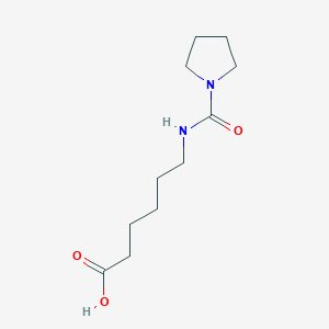 6-[(Pyrrolidine-1-carbonyl)amino]hexanoic acid