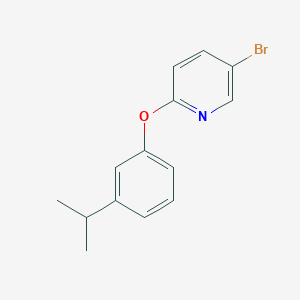 5-Bromo-2-(3-isopropylphenoxy)pyridine