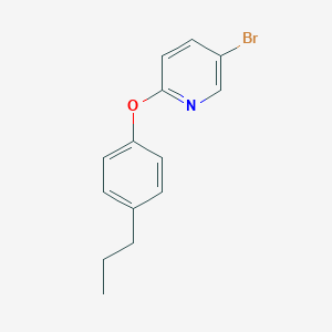 5-Bromo-2-(4-propylphenoxy)pyridine