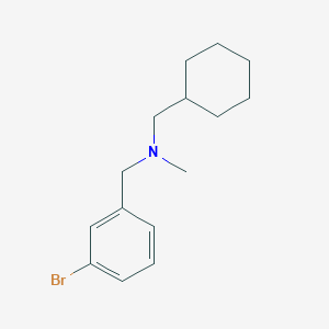 [(3-Bromophenyl)methyl](cyclohexylmethyl)methylamine