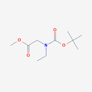 Methyl 2-([(tert-butoxy)carbonyl](ethyl)amino)acetate