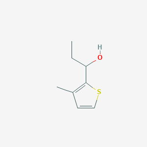 molecular formula C8H12OS B7865369 1-(3-Methyl-2-thienyl)-1-propanol 