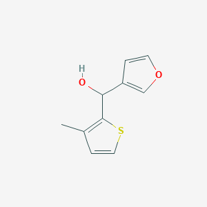 molecular formula C10H10O2S B7865388 3-Furyl-(3-methyl-2-thienyl)methanol 