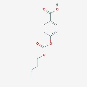 molecular formula C12H14O5 B078654 4-羧基苯基碳酸正丁酯 CAS No. 14180-12-2