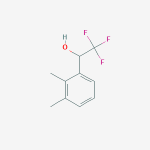 molecular formula C10H11F3O B7865486 1-(2,3-Dimethylphenyl)-2,2,2-trifluoroethan-1-ol 