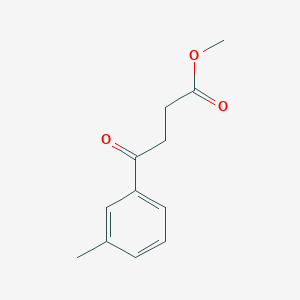 molecular formula C12H14O3 B7865494 Methyl 4-(3-methylphenyl)-4-oxobutanoate 
