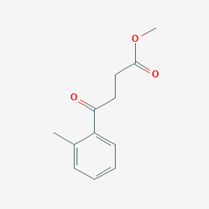 molecular formula C12H14O3 B7865505 Methyl 4-(2-methylphenyl)-4-oxobutanoate CAS No. 85616-39-3