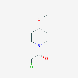 2-Chloro-1-(4-methoxypiperidin-1-yl)ethanone