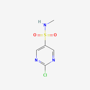 2-Chloro-pyrimidine-5-sulfonic acid methylamide