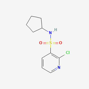2-chloro-N-cyclopentylpyridine-3-sulfonamide