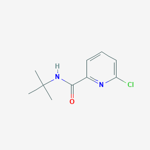 molecular formula C10H13ClN2O B7865994 N-tert-butyl-6-chloropyridine-2-carboxamide 