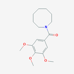 molecular formula C17H25NO4 B078660 特罗西明 CAS No. 14368-24-2