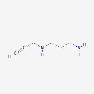 molecular formula C6H12N2 B7866016 N-2-Propyn-1-yl-1,3-propanediamine 2HCl 