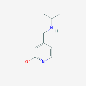 [(2-Methoxypyridin-4-yl)methyl](propan-2-yl)amine