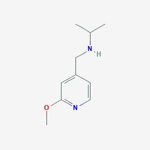 molecular formula C10H16N2O B7866024 [(2-Methoxypyridin-4-yl)methyl](propan-2-yl)amine 