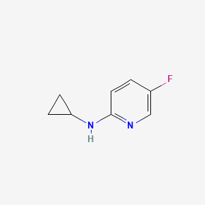 N-cyclopropyl-5-fluoropyridin-2-amine