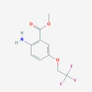 Methyl 2-amino-5-(2,2,2-trifluoroethoxy)benzoate