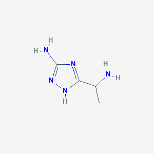 3-(1-aminoethyl)-1H-1,2,4-triazol-5-amine