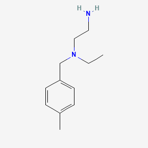 molecular formula C12H20N2 B7866142 N*1*-Ethyl-N*1*-(4-methyl-benzyl)-ethane-1,2-diamine 