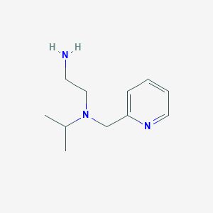molecular formula C11H19N3 B7866159 N*1*-Isopropyl-N*1*-pyridin-2-ylmethyl-ethane-1,2-diamine 