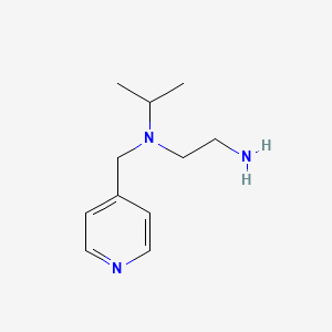 molecular formula C11H19N3 B7866170 N*1*-Isopropyl-N*1*-pyridin-4-ylmethyl-ethane-1,2-diamine 