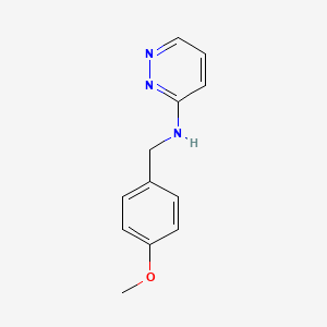molecular formula C12H13N3O B7866285 N-(4-methoxybenzyl)pyridazin-3-amine 