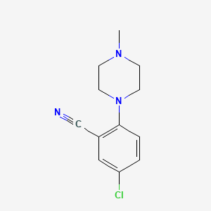 5-Chloro-2-(4-methyl-piperazin-1-yl)-benzonitrile