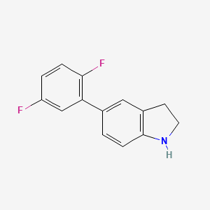 5-(2,5-Difluorophenyl)indoline