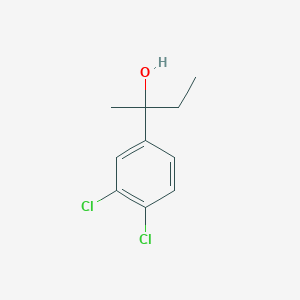 molecular formula C10H12Cl2O B7866441 2-(3,4-二氯苯基)-2-丁醇 CAS No. 58977-35-8