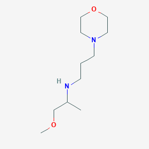 (1-Methoxypropan-2-yl)[3-(morpholin-4-yl)propyl]amine