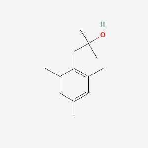 molecular formula C13H20O B7866586 1-(2,4,6-Trimethylphenyl)-2-methyl-2-propanol 
