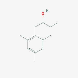 molecular formula C13H20O B7866594 1-(2,4,6-Trimethylphenyl)-2-butanol 