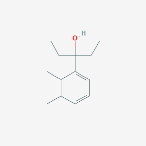molecular formula C13H20O B7866656 3-(2,3-Dimethylphenyl)-3-pentanol 