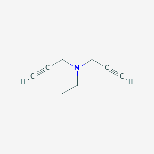 B078667 N-ethyl-N-prop-2-ynylprop-2-yn-1-amine CAS No. 13002-92-1